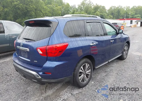 2017 Nissan Pathfinder S z USA, uszkodzony, nr VIN 5N1DR2MM0HC692606